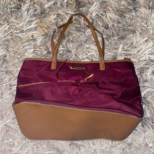 Large tote/ purse.  Michael Kors.  Purple. Gently worn.
